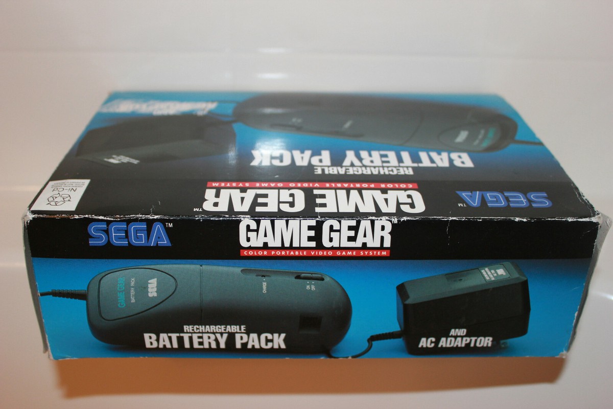 Sega Game Gear Rechargeable Battery Pack Works Model 2105 In Box w