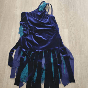 Weissman costume Dancin' fool velvet NWOT child large Jazz Tap 