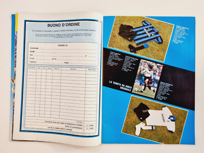 INTER FOOTBALL CLUB 1 GENNAIO 1988 + Fascicule Historique Coupe Des Champions 1964-1965