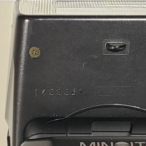 Minolta Program Flash 5600HS (D) for Sony Minolta DSLR Cameras Tested Made Japan - Picture 11 of 21