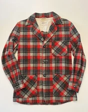VINTAGE 1940s HERCULES FLANNEL SHIRT-JAC BY SEARS