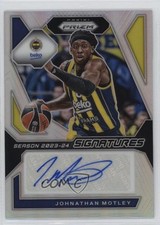 2023 Panini Prizm Turkish Airlines EuroLeague Silver Johnathan Motley Auto 0ud4