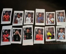 2026 Panini Coca Cola FIFA World Cup Soccer Stickers Complete Set of 12