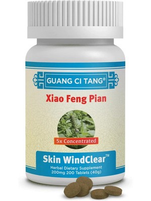 ActiveHerb Guang Ci Tang Xiao Feng Pian Skin Windclear 200mg 200 Tablets