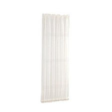 White French Door Curtain Panel Rod Pocket Blackout Curtains W137xL183cm