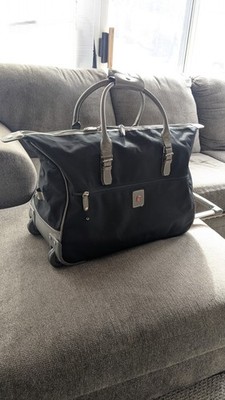 FDxEc  SwissGear STURDY Travel Bag Rolling.  Carry-on?  Attractive Trim. 