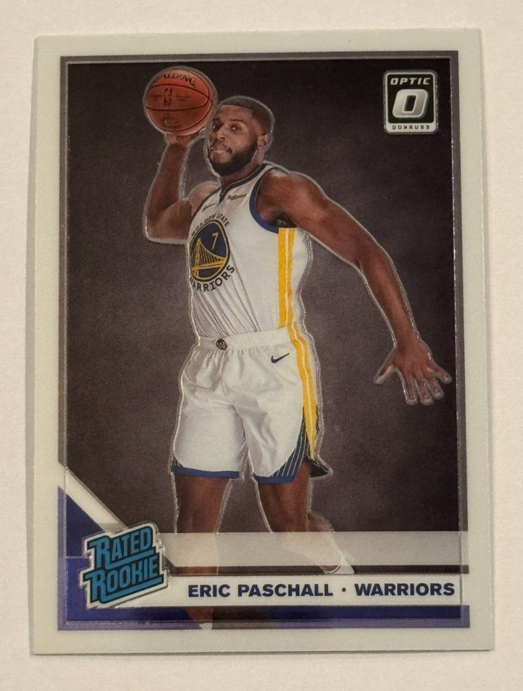 2019-20 Panini Donruss Optic Rated Rookie #199 Eric Paschall Golden State