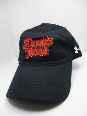 MONK'S ROAD Bourbon Distillery Cap / Hat Kentucky Log Still Black Under Armour