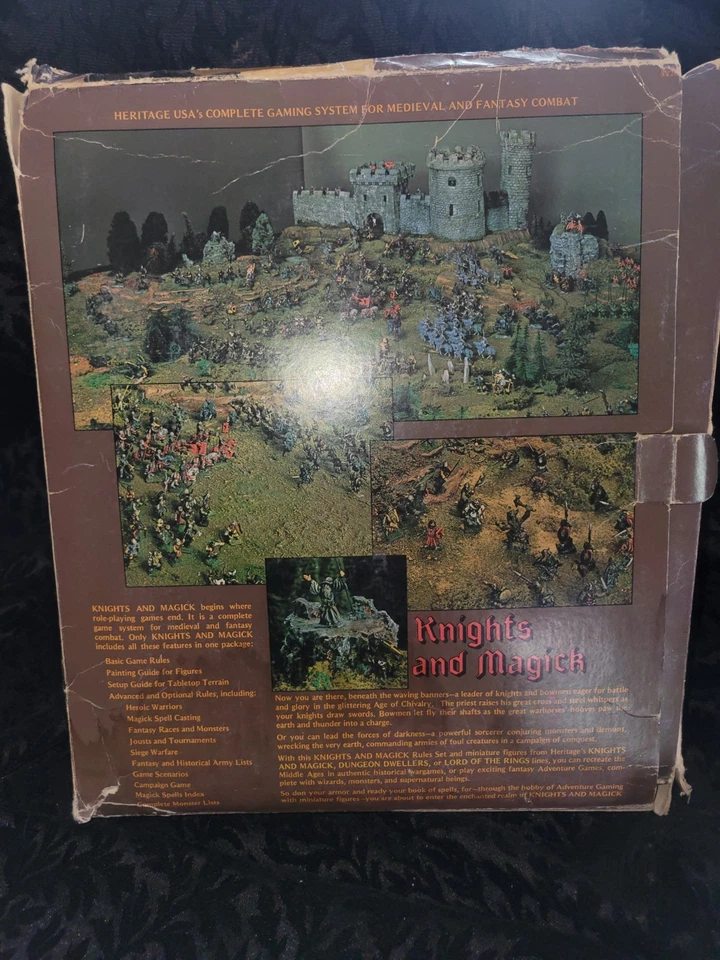 Vintage Heritage Knight and Magick  Rules Set Dungeons and Dragons - Image 4 of 4