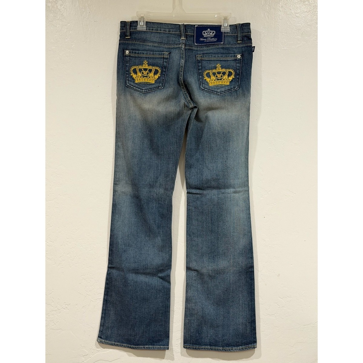 Victoria Beckham Rock & Republic Madrid Crown Jeans Blue Bootcut