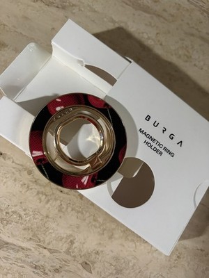 BURGA Magnetic Ring Holder für BURGA Hüllen Kirschen Gold NEU