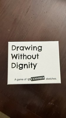 Drawing Without Dignity / A Game of Uncensored Sketches / Adult / New & Sealed
