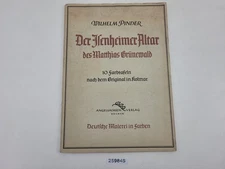 Art book Wilhelm Pinder the Isenheim altar of Matthias Grünewald #259845