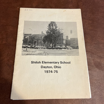 #ad 1974 75 Shiloh ELEMENTARY SCHOOL Dayton OHIO YEARBOOK $14.99