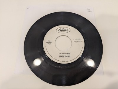 Trace Adkins ''The Rest Of Mine / Wayfaring Stranger'' Vinyl 7'' Single (NM- disc)