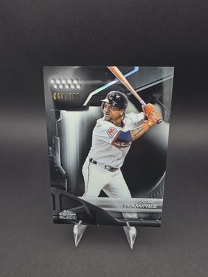 2026 Topps Chrome Black Jose Ramirez Refractor #/199 Guardians