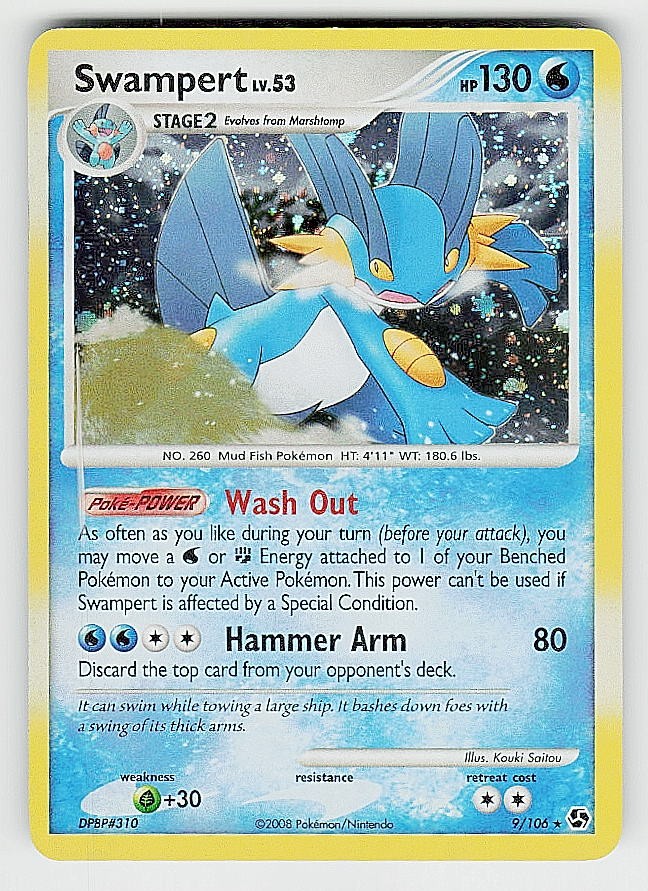 Great Encounters #9/106 Swampert
