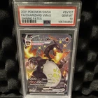 2021 POKEMON SHINING FATES: SHINY VAULT #SV107 CHARIZARD VMAX HOLO PSA 10