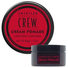 American Crew Cream Pomade - Light Hold, Low Shine, 3 oz - Hair Styling Product