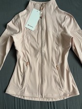 lululemon Define Jacket Luon Women’s Pink Size 4 Full Zip Track Jacket LS