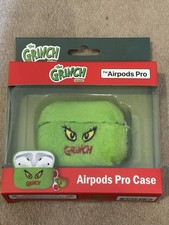 NEW, THE GRINCH FURRY AIRPODS PRO CASE
