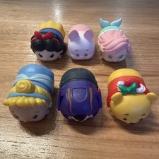 LOT OF 6 DISNEY TSUM TSUM LARGE Vinyl FIGURES