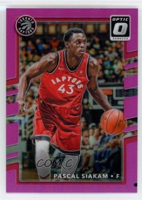 2017-18 Panini Donruss Optic Pink Prizm /25 Pascal Siakam #139 7y2