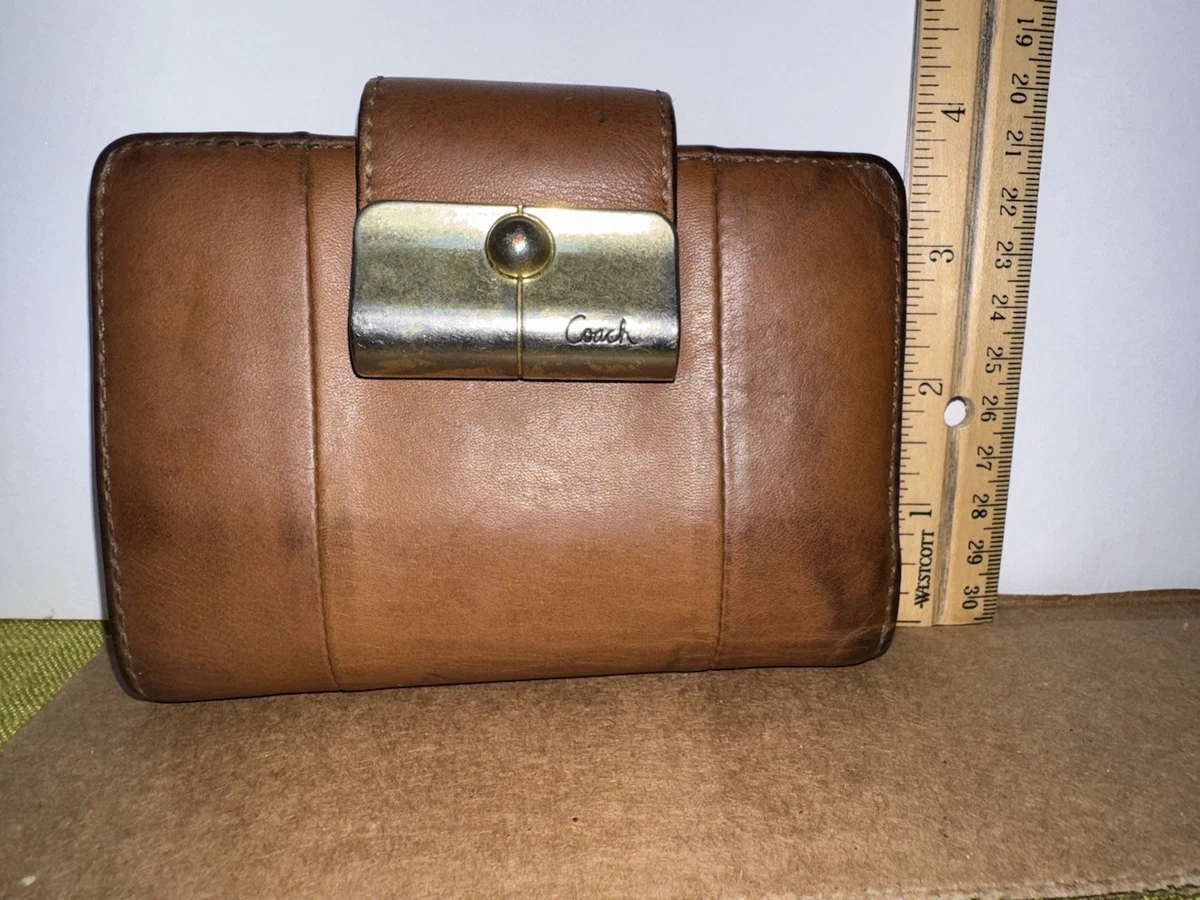 Coach Brown Wallets for Women with Vintage for sale | eBay