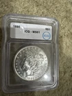 1886 ICG MS61 Morgan Sliver Dollar
