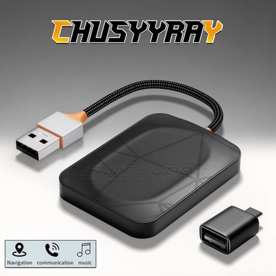 USB Wireless CarPlay Adapter Dongle for Apple iPhone Auto Plug & Play