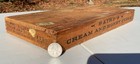Antique Advertising Wood Baird's Candy Cream and Honey Fudge Box & Sliding Lid