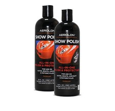 Show Polish: High Gloss Polish and Base Coat Sealer, Liquid Car Wax Shine wit...