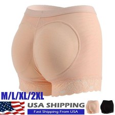 Women Buttock Padded Underwear Hip Enhancer Shaper FAKE ASS Butt Lifter Pants US