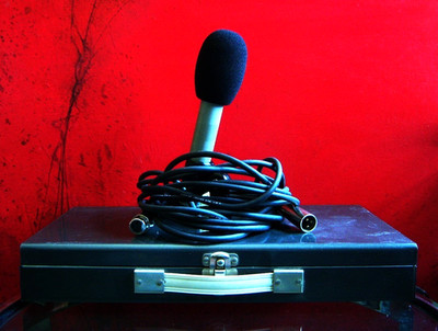 Vintage RARE 1974 Electro Voice 654A  Dynamic microphone Lo Z w accessories 655C