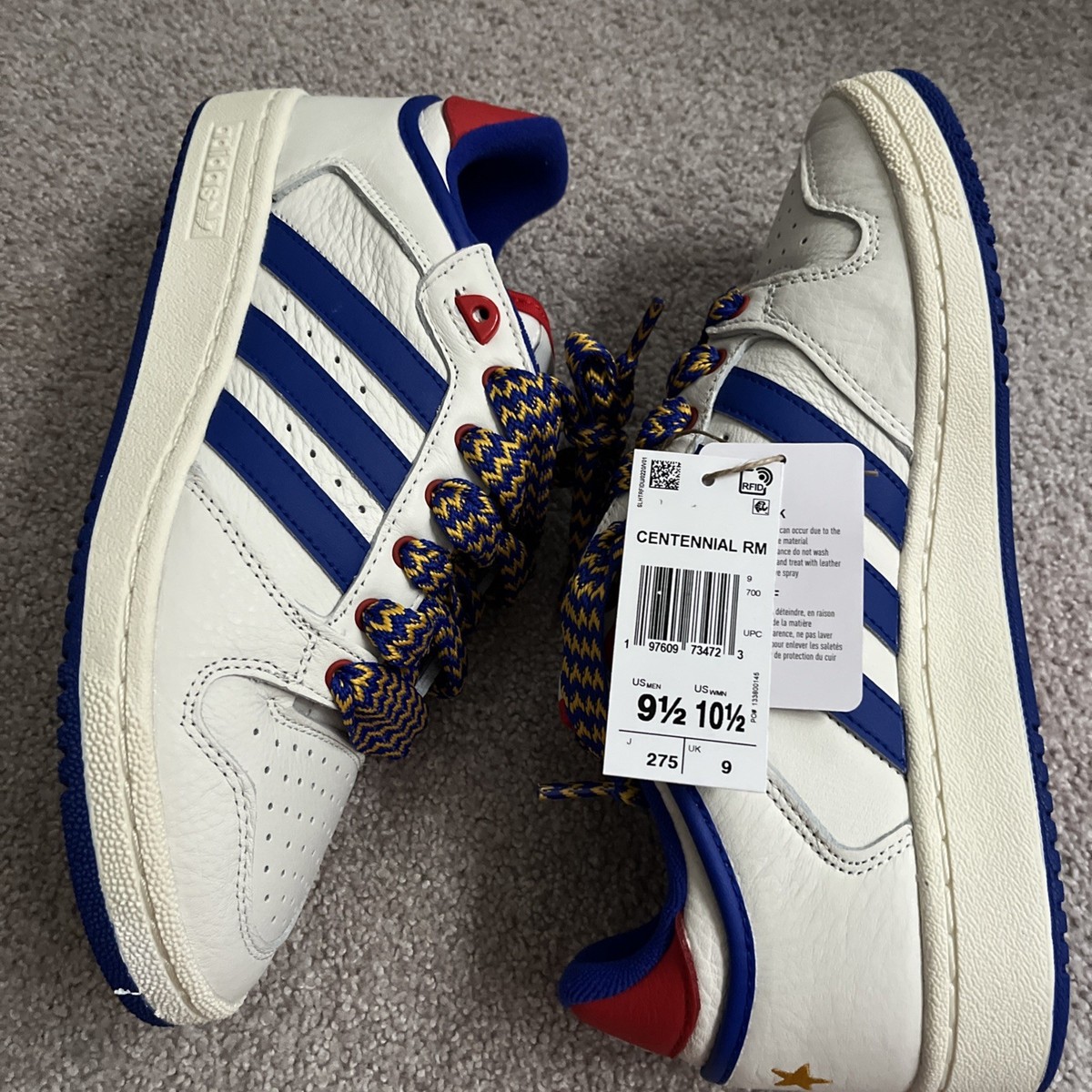 Adidas Centennial Rm Basketball Philippines Mens Size 9.5 