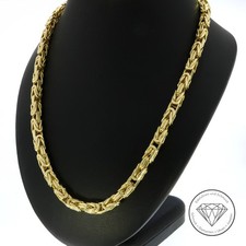 Wert 22.800,- Massive Königs Kette 585 / 14 Karat Gelb Gold 68,5 cm xxyy