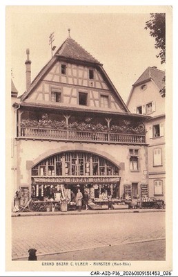 CAR-AIDP16-0772-67 - GRAND BAZAAR C ULMER - Munster