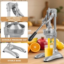Hand Press Juicer Manual Fruit Juicer Squeezer Machine Juice Citrus Lemon Orange