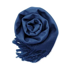 Women's Soft Pashmina Scarf Winter Shawl Wrap in Solid Colors Lady Fashion