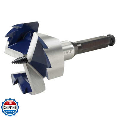 Irwin Tools IRWIN Drill Bit, 3-Cutter, Self Feed, 2-9/16-inch (3046013)