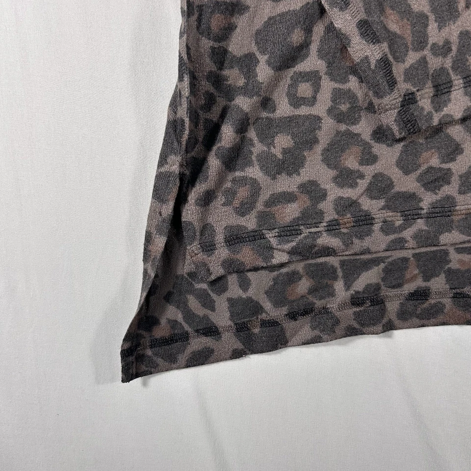 Suéter para mujer con estampado de guepardo animal manga 3/4 L/XL EE. UU. súper suave ligero Foto 3 de 4