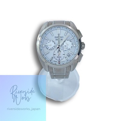 SEIKO Solaruhr Analog WHT SLV 5X53-0AV0