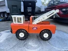 1970s Tonka Mighty Wrecker Tow Truck Orange All Original