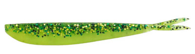 Lunker City Soft Plastic Fishing Lure 4'' Fin-S Fish Melon Pepper Shnr Swimbait
