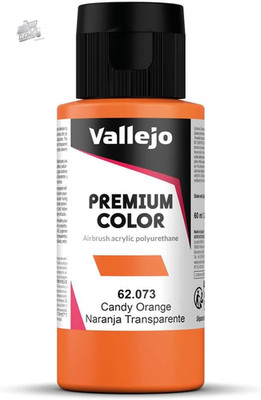 Premium Airbrush Color - Farbflasche, Orange (Candy Orange), 60 ml