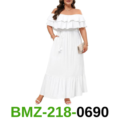 Pinup Fashion Plus Size White Maxi Dresses Off Shoulder Summer Casual Bridal,20W | eBay Pinup Fashion Plus Size White Maxi Dresses Off Shoulder Summer Casual Bridal,20W | eBay
