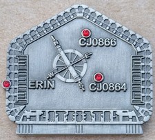 Ft. Sumpter Benchmark Geocoin - Activated  Adoptable - TB2PGKW