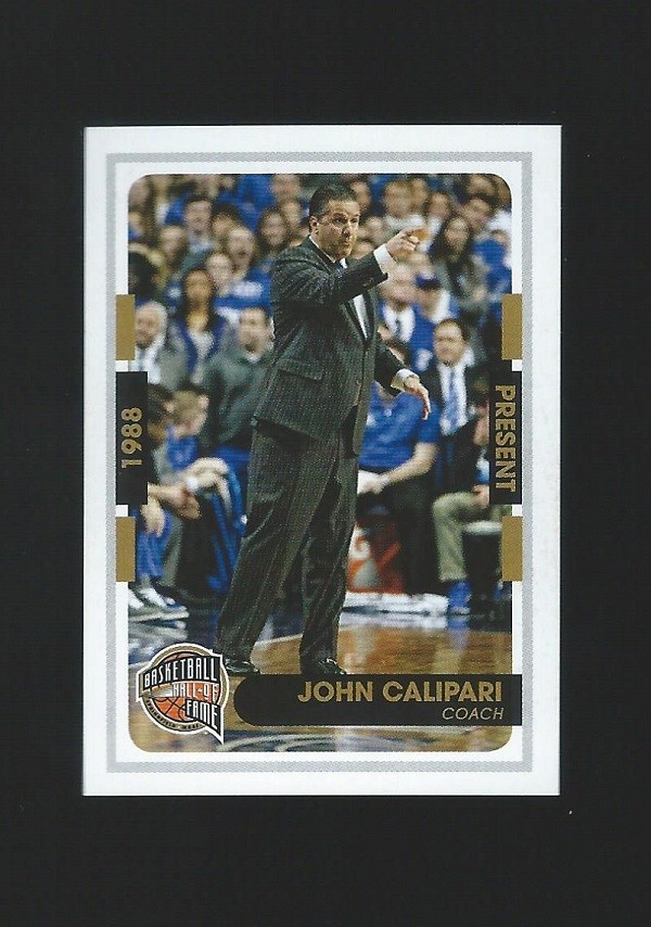 2015-16 Panini Stickers #469 John Calipari Coach Basketball Sticker Hall of Fame