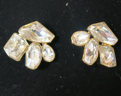 ATELIER SWAROVSKI BY JASON WU MOSAIC CLIP ON EARRING SET | eBay
