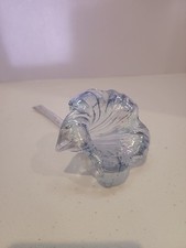 Hand Blown Opalescent Lily Art Glass Flower